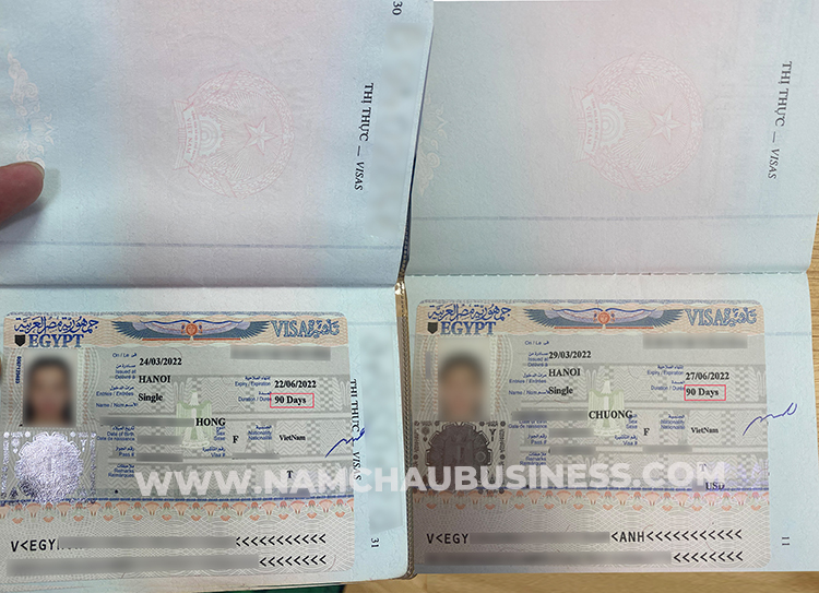Dịch vụ làm visa Ai Cập trọn gói