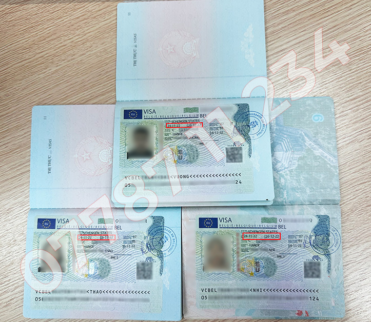Dịch vụ xin visa Bỉ trọn gói