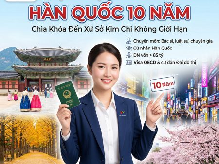 Làm visa Hàn Quốc 10 năm