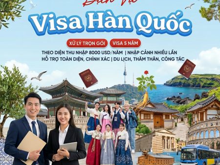 Làm visa Hàn Quốc 5 năm theo diện 8000USD/năm